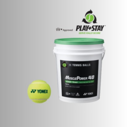 Coloured Tennis Training Balls | Bucket of 60 | TMP-40