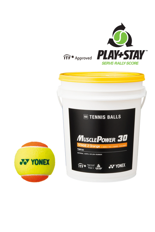 COLOURED TRAINING BALLS BUCKET - 60 BALLS, STAGE 2